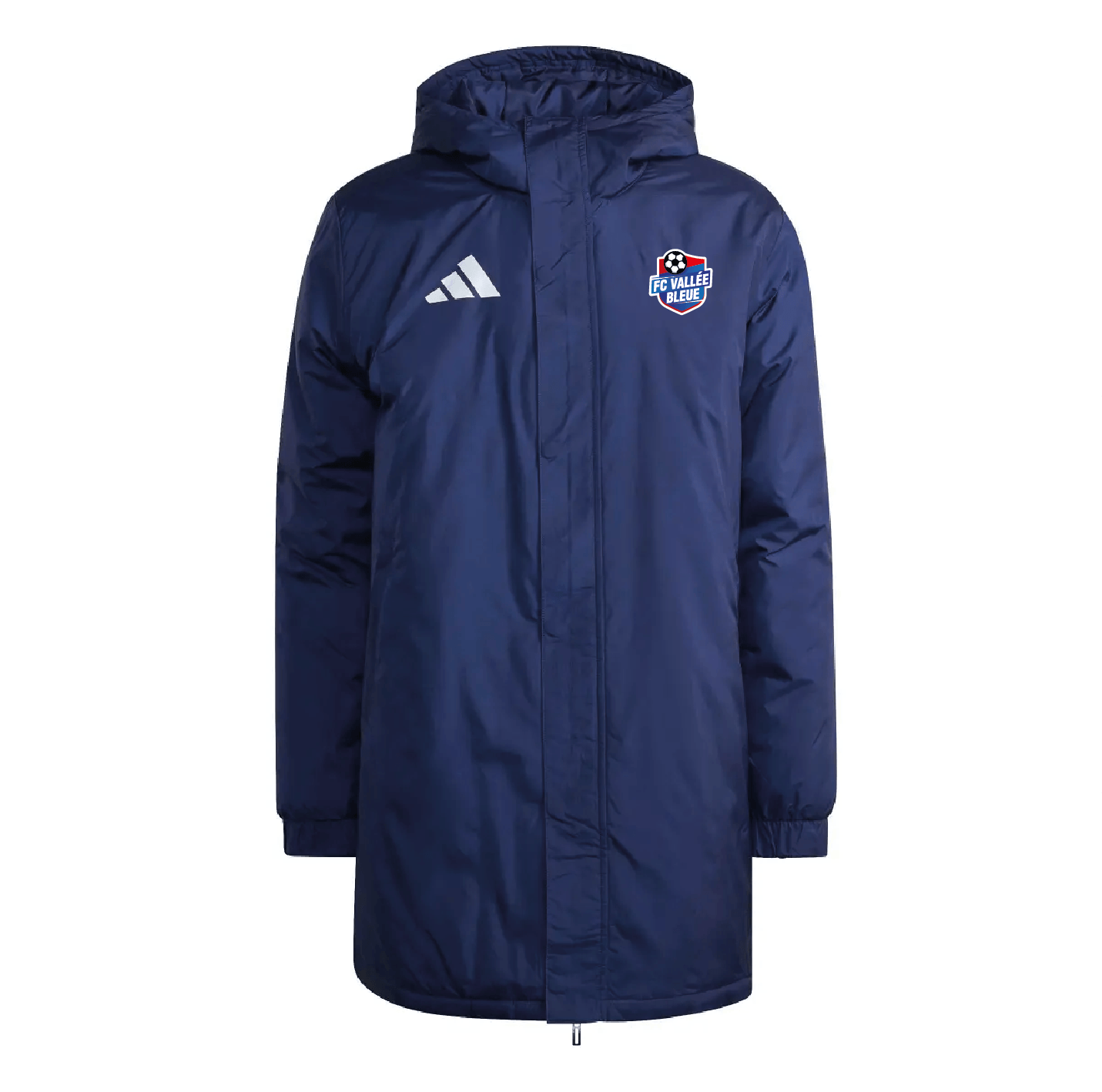PARKA ENTRADA ADIDAS MARINE - FC VALLÉE BLEUE